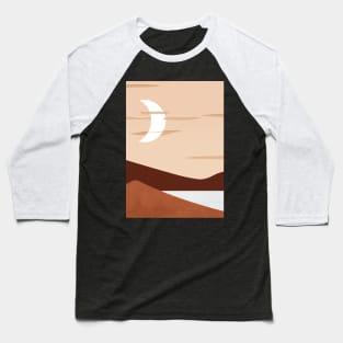 Abstract Dessert Night Baseball T-Shirt